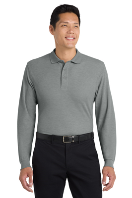 Port Authority® Silk Touch™ Long Sleeve Polo